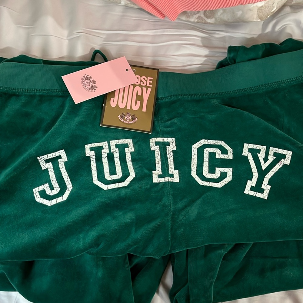Juicy couture velour pants